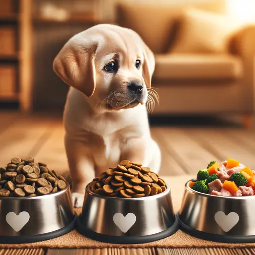 拉布拉多幼犬食物